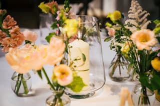 Image 7 of the wedding flowers for Ellie & Alex's wedding at Owen House Wedding Barn